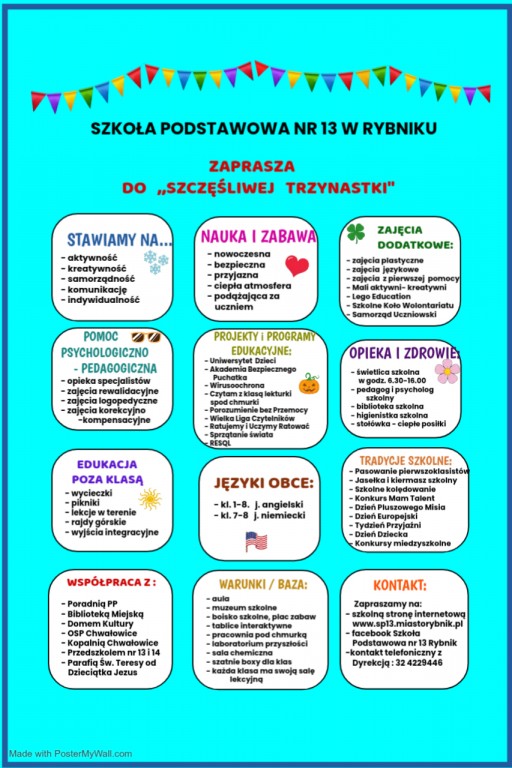 Oferta SP 13 na r.szk. 2026-27